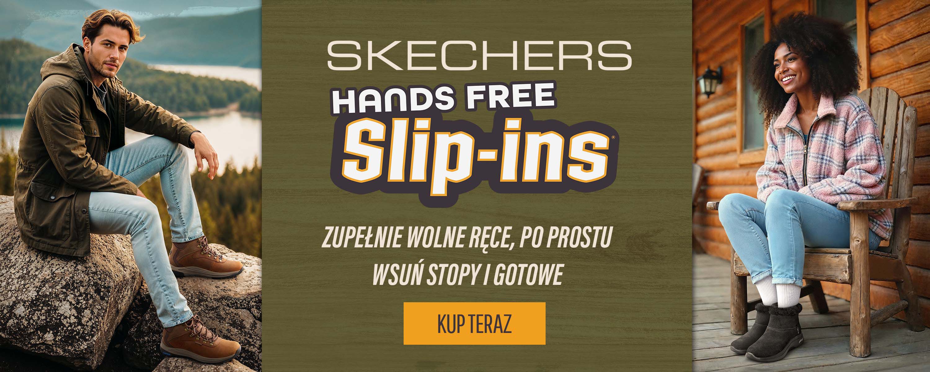 Hands free slip ins boots skechers